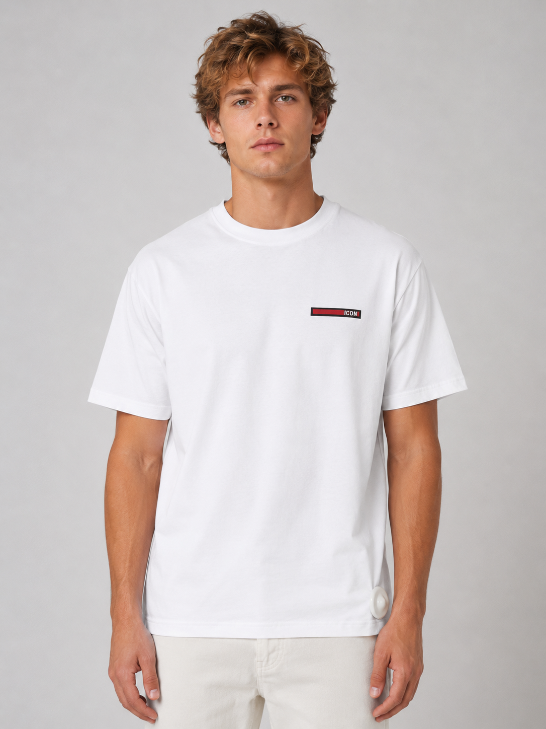 Herren T-Shirt - IC MILANO (WHITE)