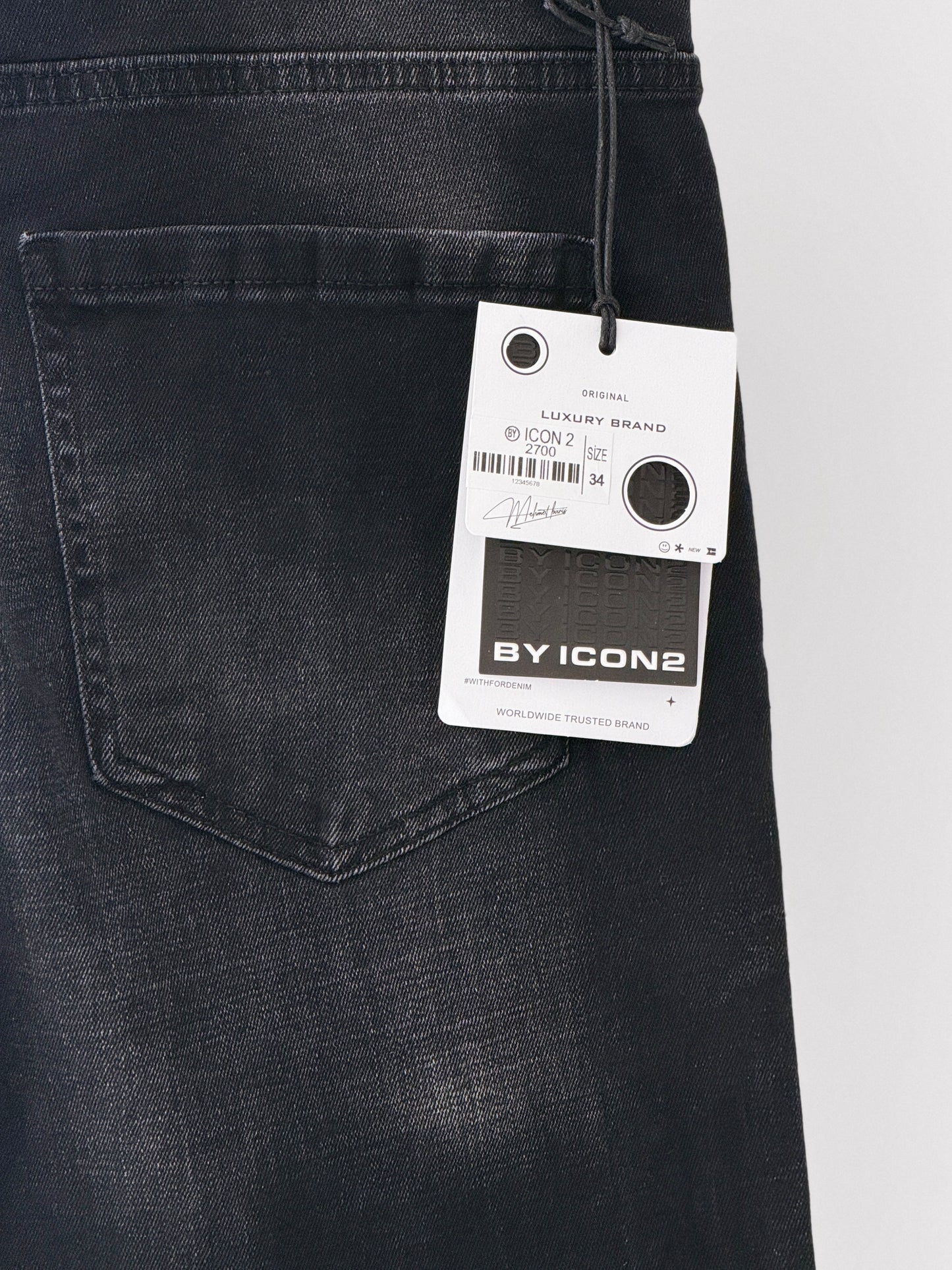 Herren Short Jeans - COOL FOR THE SUMMER Black