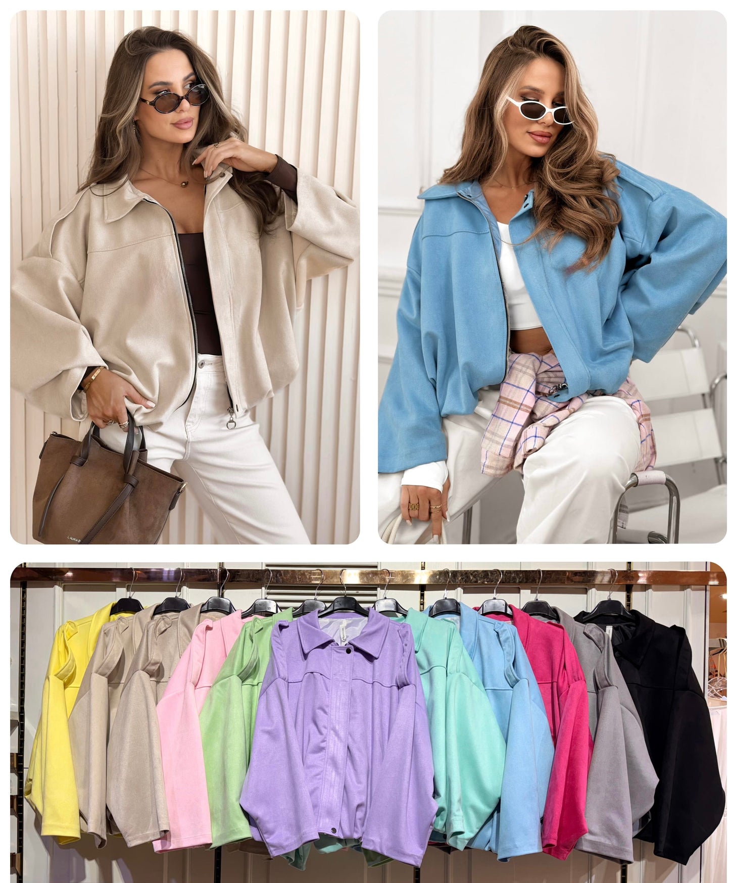 Damen Jacke ONE SIZE - TRENDY ALL YEAR JACKET