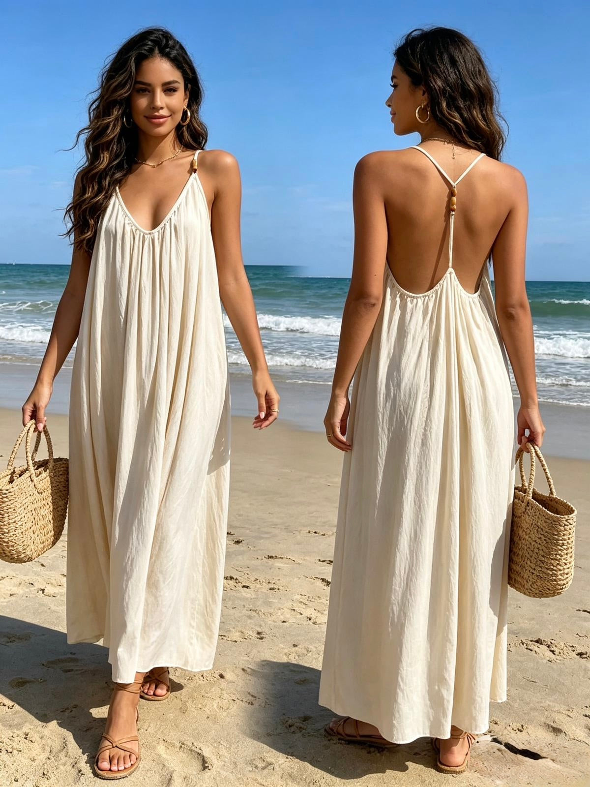 Damen Sommerkleid - SUMMER DRESS PICO