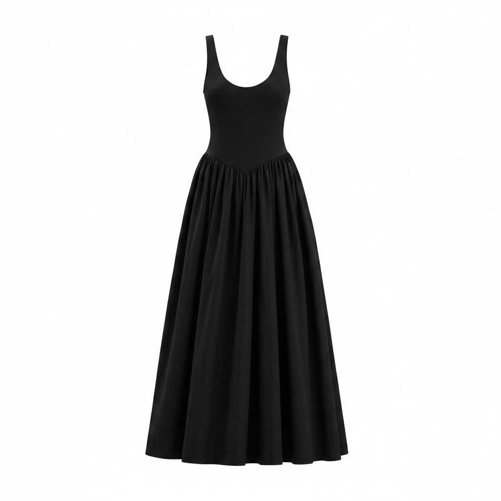 Damen Sommerkleid - BELLA DANCE SUMMER DRESS (BLACK)
