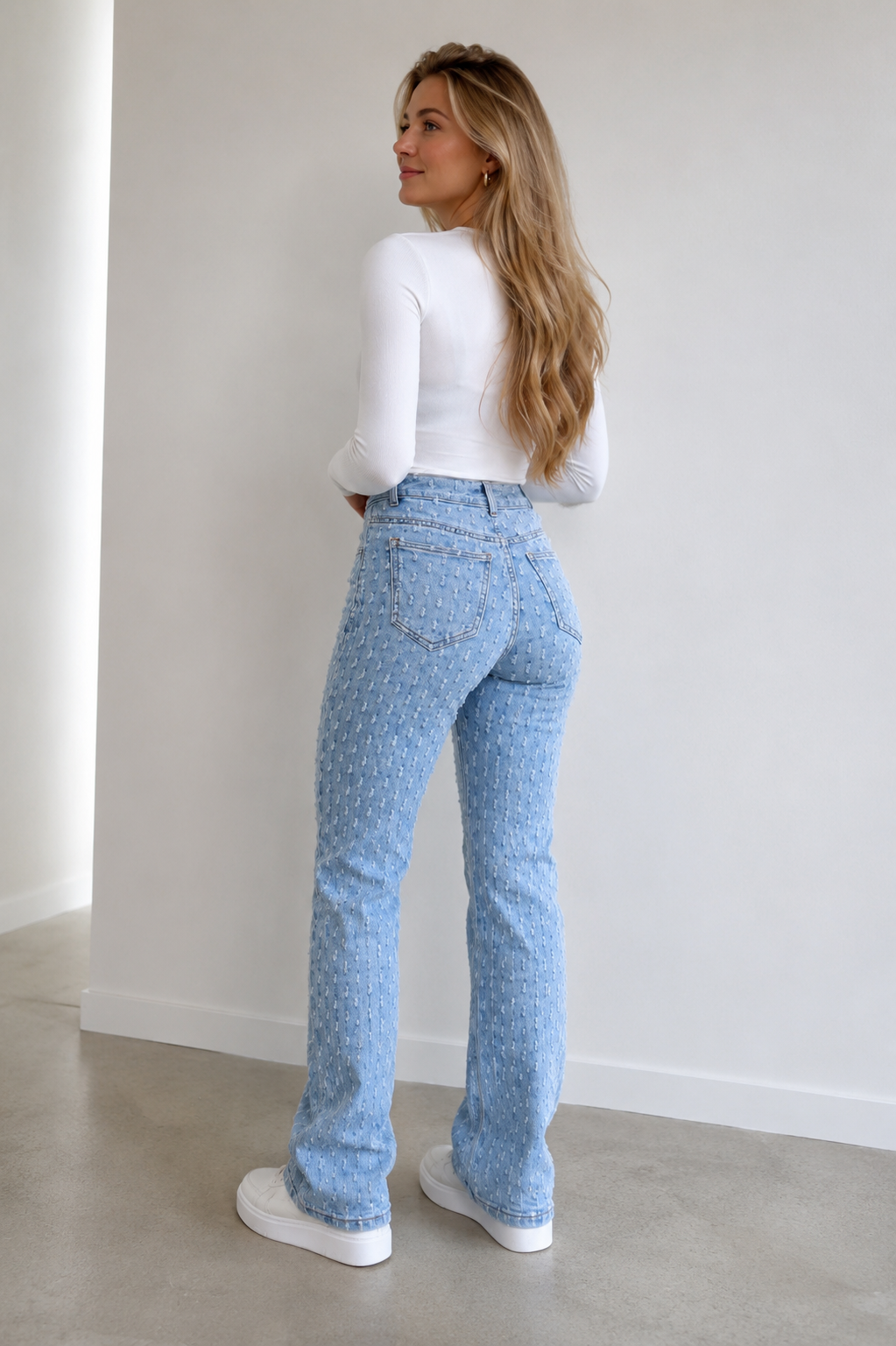 Damen Wide Leg Jeans - WIDE LEG JEANS