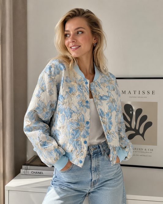 SALE % - Damen Jacke - HAWAI GIRL SUMMER JACKET LIGHT BLUE