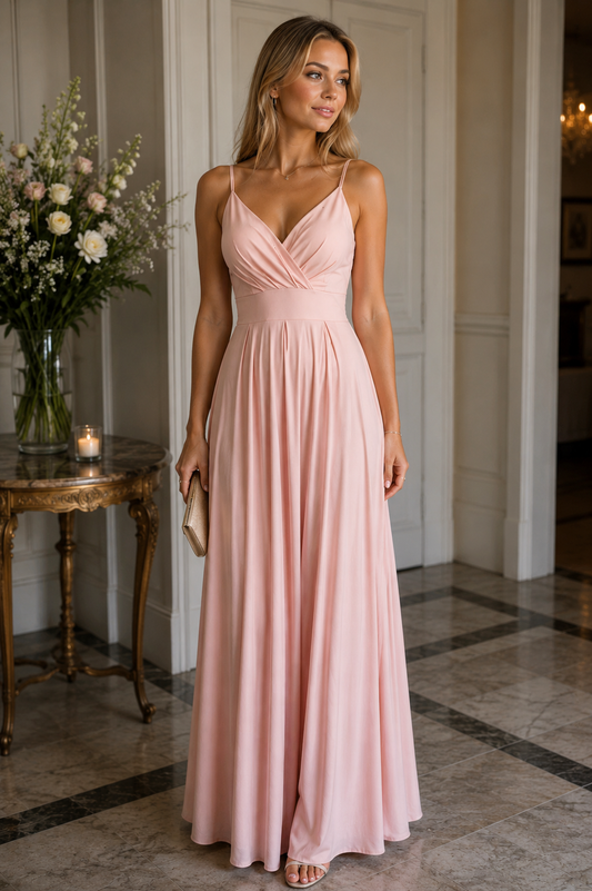 NUR IM GESCHÄFT VERFÜGBAR - Damen Kleid für Abschluss, Events, Party - PINKY GIRL PROM DRESS