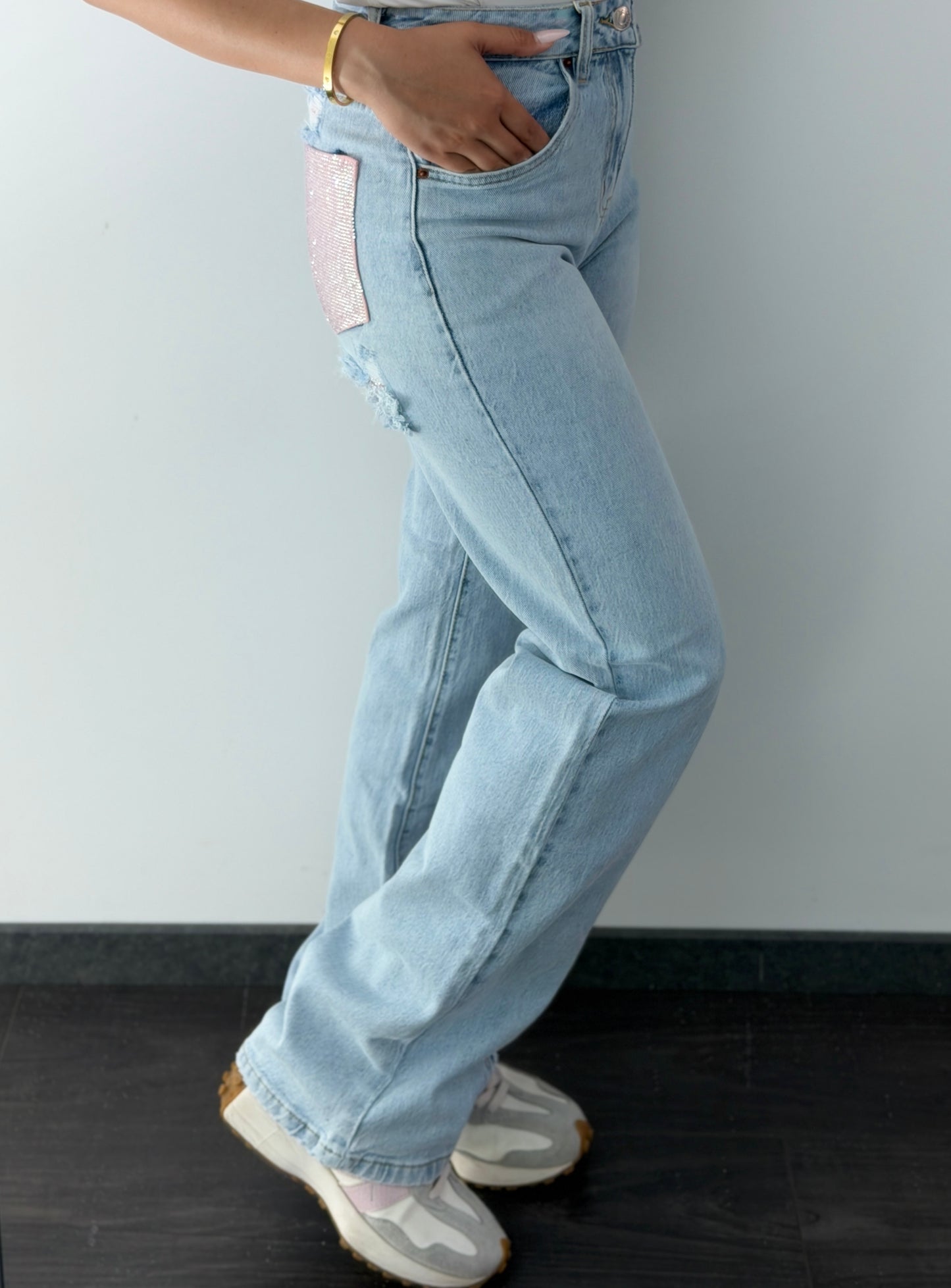Damen Hose - PINKY TWINKLY HOT JEANS
