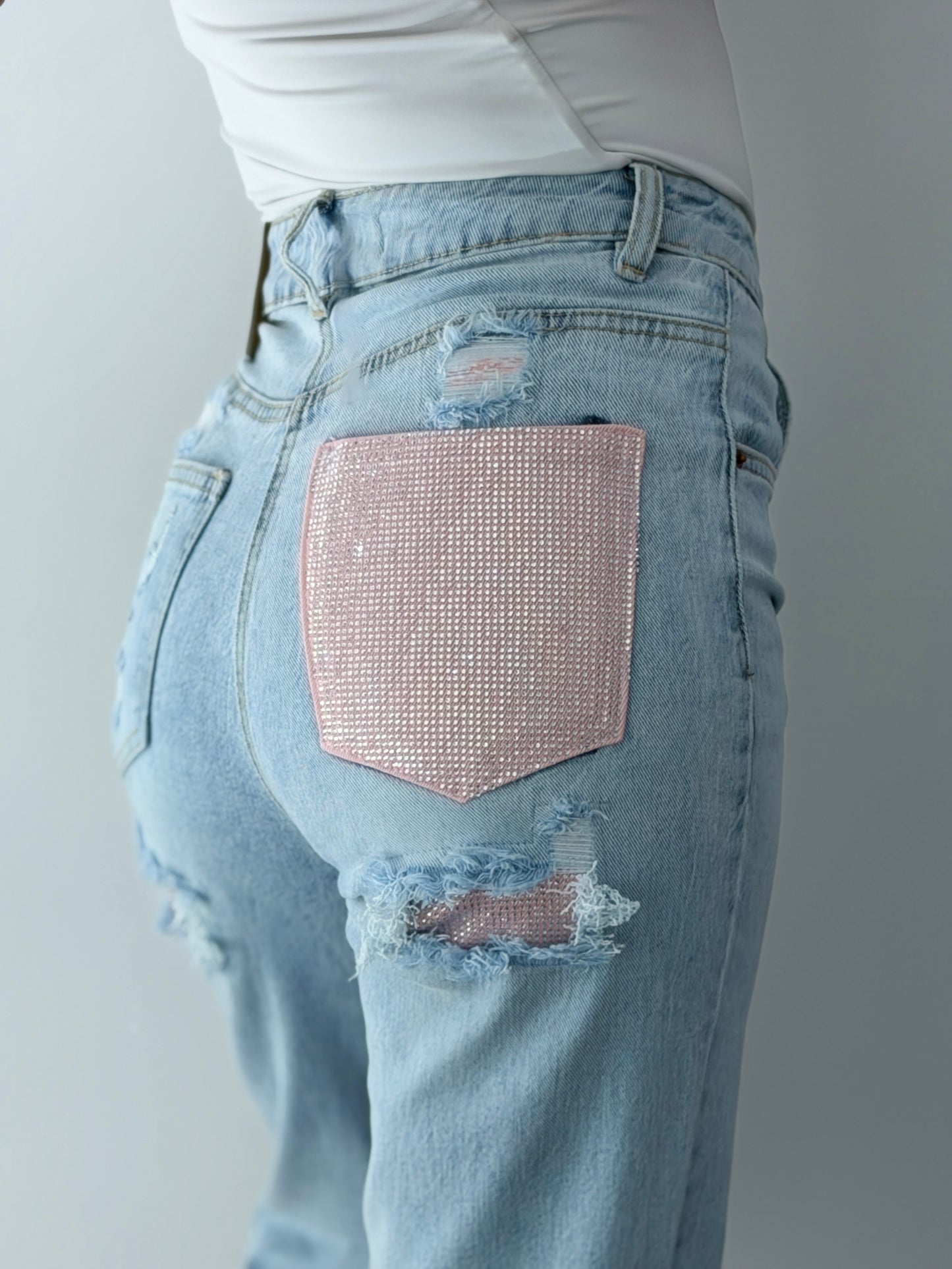 Damen Hose - PINKY TWINKLY HOT JEANS