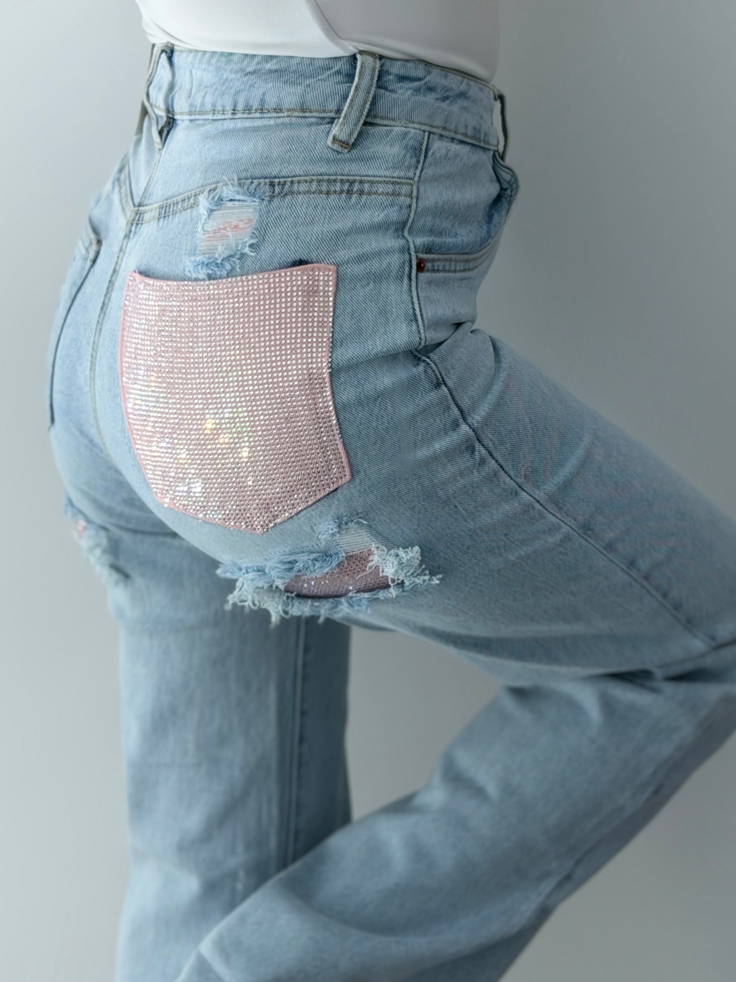 Damen Hose - PINKY TWINKLY HOT JEANS