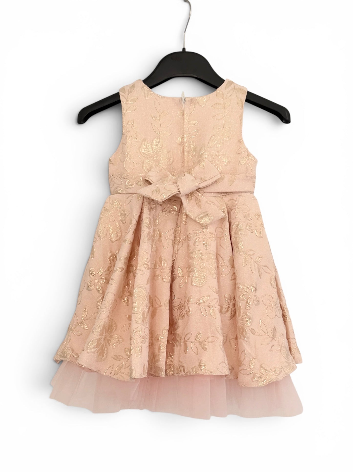 Kleid für Mädchen 2 - 12 Jahre Kinder - GISELLE GOLD JACQUARD DRESS