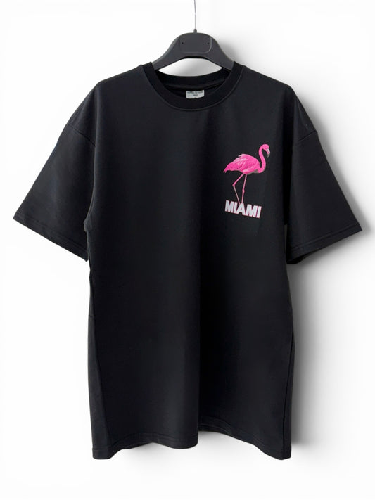Herren Tshirt -MIAMI FLAMINGO