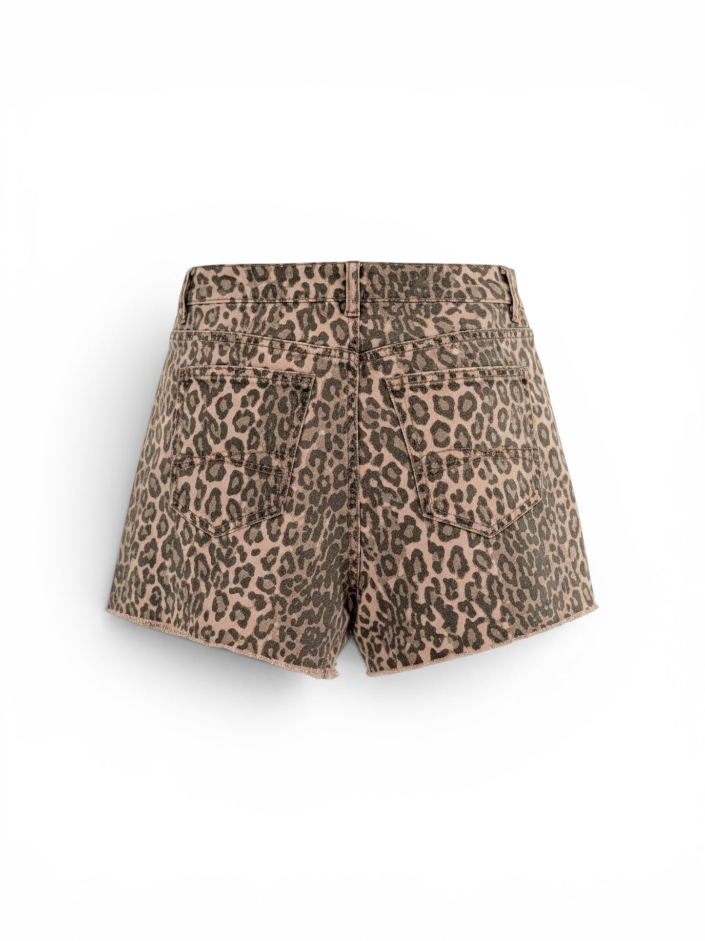 Damen Shorts Jeans- BEST SELLER LEOPARD SKORT