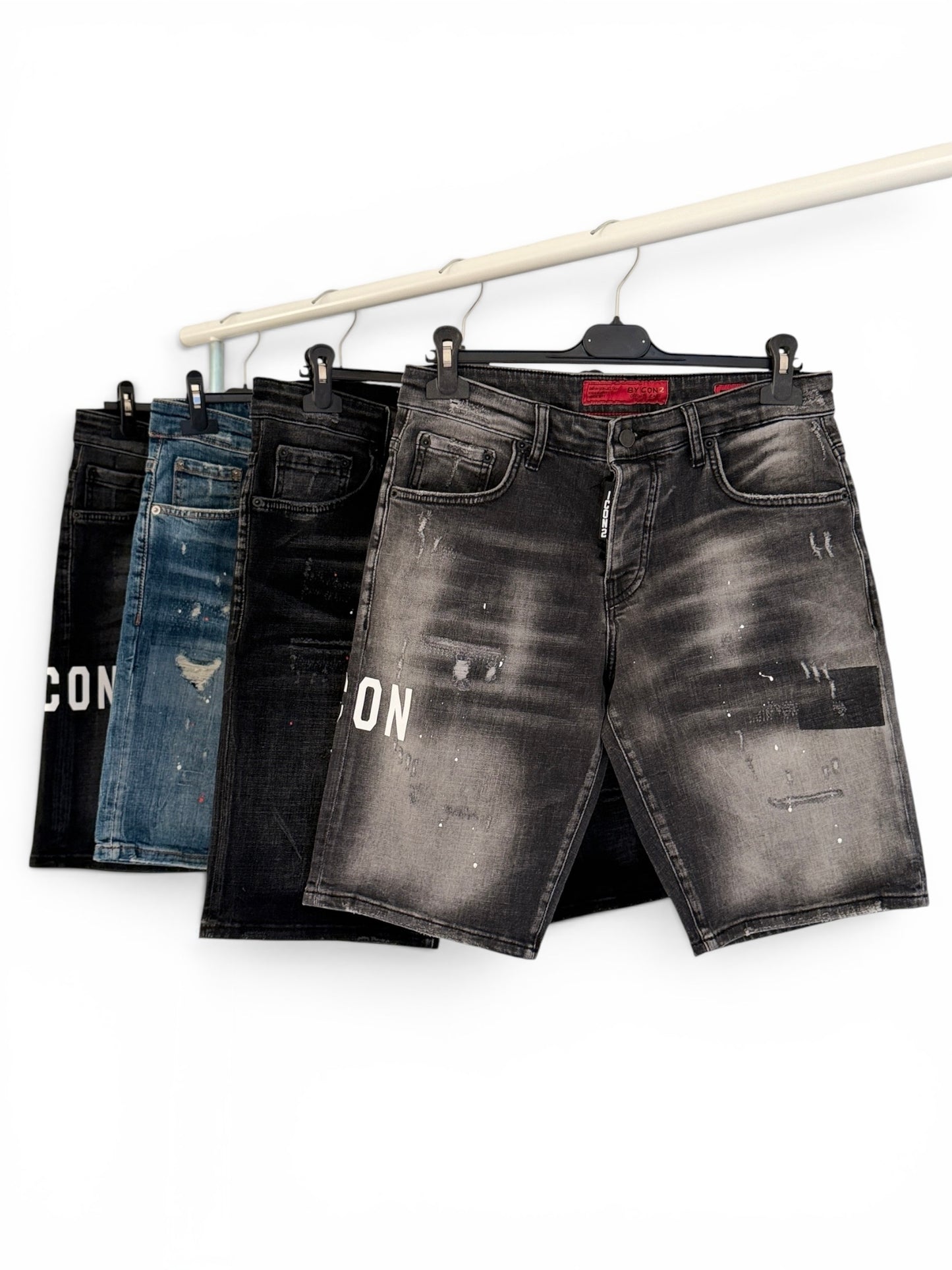 Herren Short Jeans - COOL FOR THE SUMMER Black